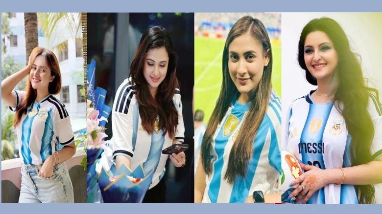 মেসির জাদুতে মুগ্ধ শোবিজ, উচ্ছ্বাসে ভাসলেন দেশের তারকারা